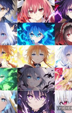 I was reincarnated in DXD with the angels from Date a Live