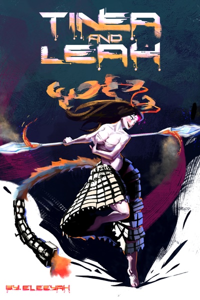 Tinea and Leah [Cyberpunk, Alien Incursions, Murder and Mayhem, Girl's Love (WLW)]